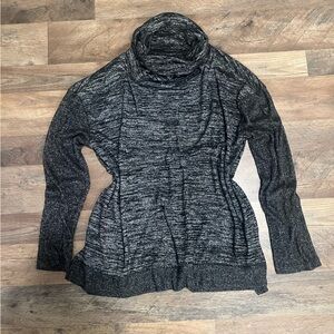 Sonoma Charcoal Knit Turtleneck